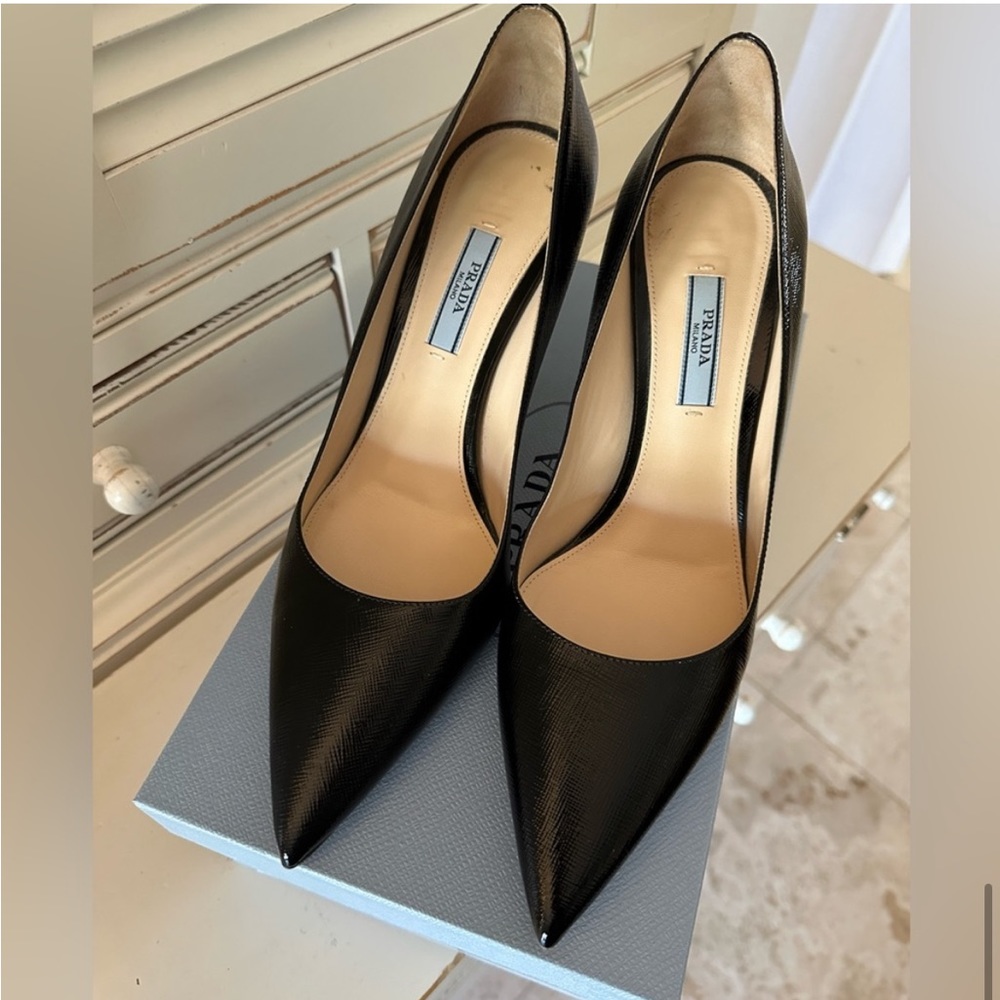Prada calzature Donna st. Saffiano pumps 39 heels